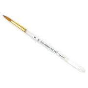 Fuji Finest Kolinsky Nail Brush (Long Acrylic Handle) Round Style # 8
