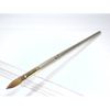 Fuji Finest Kolinsky Nail Brush (Long Wood Handle) Oval Style # 8