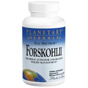 Full Spectrum Forskohlii 130 mg, Forskolin, 120 Capsules, Planetary Herbals