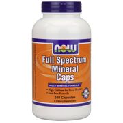 Full Spectrum Mineral (Multi Minerals) 240 Caps, NOW Foods