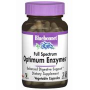 Full Spectrum Optimum Enzymes, 90 Vegetable Capsules, Bluebonnet Nutrition