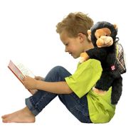 Fuzzy Nation Hug-A-Pet Backpack - Monkey, Gift for Kids