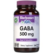 Gaba 500 mg, Value Size, 120 Vegetable Capsules, Bluebonnet Nutrition