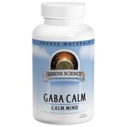 GABA Calm Sublingual, Peppermint Flavor, 30 Lozenges, Source Naturals
