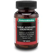 Garlic Echinacea Goldenseal Plus 120 tabs, Futurebiotics