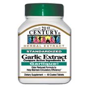 Garlic Extract Odor Reduced 60 Coated Tablets, 21st Century Health Care