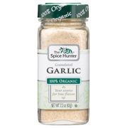 Garlic, Granulated, 100% Organic, 2.2 oz x 6 Bottles, Spice Hunter
