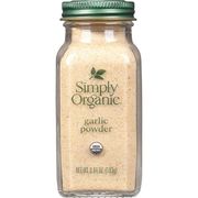 Garlic Powder, 3.64 oz, Simply Organic