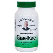 Gas-Eze Capsule, 100 Vegicaps, Christopher's Original Formulas
