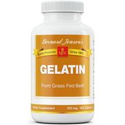 Gelatin Supplement, 250 Capsules, Bernard Jensen