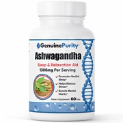 GenuinePurity Ashwagandha, 60 Capsules, Leading Edge Health