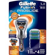 Gillette Fusion ProGlide Flexball Razor & 4 Cartridges