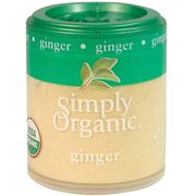 Ginger Root, Ground, 0.42 oz, Simply Organic