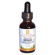 Ginkgo Glycerine, 1 oz, L.A. Naturals