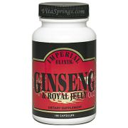 Ginseng & Royal Jelly 100 caps from Imperial Elixir Ginseng
