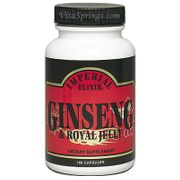 Ginseng & Royal Jelly 50 caps from Imperial Elixir Ginseng