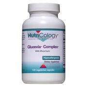 Glucevia Complex with Chromium, 120 Vegetarian Capsules, NutriCology