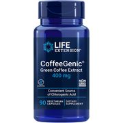 CoffeeGenic Green Coffee Extract, 90 Vegetarian Capsules, Life Extension