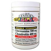 Glucosamine & Chondroitin Double Strength 400 Capsules, 21st Century Health Care