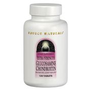 Glucosamine Chondroitin Extra Strength 600/750mg 240 tabs from Source Naturals