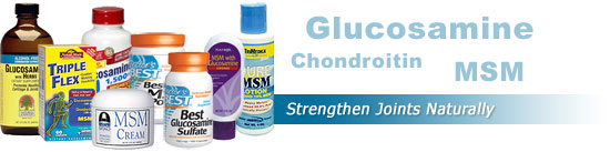 Glucosamine, Chondroitin, MSM
