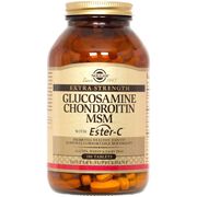 Glucosamine Chondroitin MSM Extra Strength with Ester-C, 180 Tablets, Solgar
