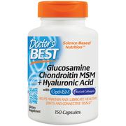 Glucosamine Chondroitin MSM plus Hyaluronic Acid, 150 Capsules, Doctor's Best