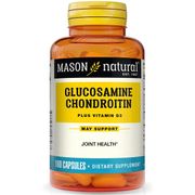 Glucosamine Chondroitin Plus Vitamin D3 2000 IU, 160 Capsules, Mason Natural