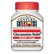 Glucosamine Relief 500 mg 60 Capsules, 21st Century Health Care