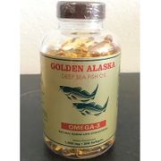 Golden Alaska Deep Sea Fish Oil Omega-3 1000 mg, 200 Softgels, NCB Technology Corp.