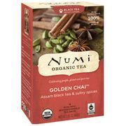 Golden Chai Black Tea, 18 Tea Bags, Numi Tea