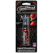 Good Head Oral Delight Spray - Liquid Strawberry, 1 oz, Doc Johnson