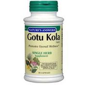 Gotu-Kola Herb (GotuKola) 90 caps from Nature's Answer