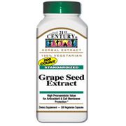 Grape Seed Extract 200 Vegetarian Capsules, 21st Century Health Care