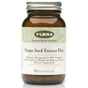 Grape Seed Extract Plus, 60 Capsules, Flora Health