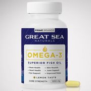 Great Sea Naturals Omega-3, Superior Fish Oil, 30 Softgels, Prime Brands