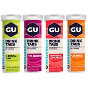 GU Hydration Drink Tabs, Hydrate Electrolyte Levels, 12 Tablets x 8 Tubes