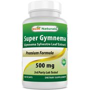 Gymnema Sylvestre 500 mg, 120 Vegetarian Capsules, Best Naturals