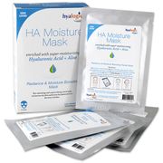 HA Moisture Mask, with Hyaluronic Acid & Aloe, 4 Pack, Hyalogic