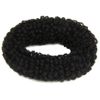 Hair Elastic Small - Beech - Black