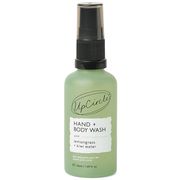 Hand + Body Wash with Lemongrass + Kiwi Water Travel Size, 1.69 oz, UpCircle Beauty