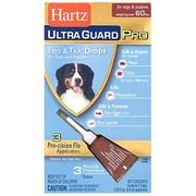 Hartz Ultra Guard Pro Flea & Tick Drops For Dogs 60lbs and Over, 3 Monthly Treatments