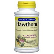 Hawthorn Leaf Extract Standardized 60 vegicaps from Nature's Answer