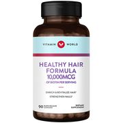 Healthy Hair Formula, 90 Rapid Release Capsules, Vitamin World