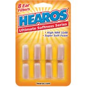 Hearos Ear Plugs Ultimate Softness Series, Super Soft Ear Filters, 4 Pair