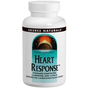 Heart Response, With Hawthorn, L-Carnitine, and CoQ10, 30 Tablets, Source Naturals