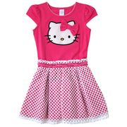Hello Kitty Girls' Dress, Pink