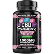 Hemp Bombs Botanical Blend CBD Gummies, 100 Count