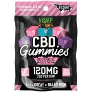 Hemp Bombs Botanical Blend CBD Gummies, 8 Count