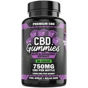 Hemp Bombs CBD Elderberry Gummies, Immunity Boost, 50 Count